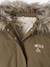 3-in-1 Parka with Hood for Girls black+GREEN DARK SOLID+grey green+khaki+PURPLE MEDIUM SOLID+sage 