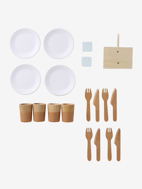 FSC® wooden dishwasher white 
