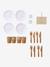 FSC® wooden dishwasher white 