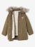 3-in-1 Parka with Hood for Girls black+GREEN DARK SOLID+grey green+khaki+PURPLE MEDIUM SOLID+sage 