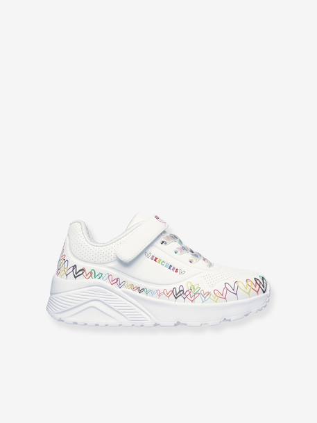 SKECHERS Street Uno Lite Heart Craze trainers white 