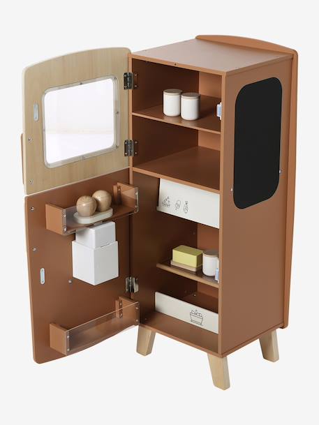 Fridge in FSC® Wood caramel 