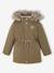 3-in-1 Parka with Hood for Girls black+GREEN DARK SOLID+grey green+khaki+PURPLE MEDIUM SOLID+sage 