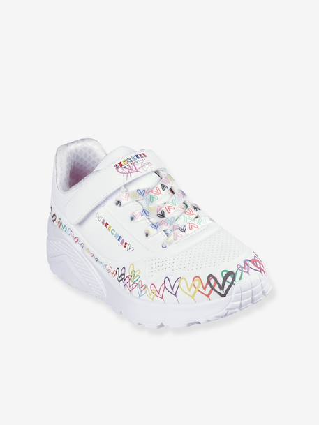SKECHERS Street Uno Lite Heart Craze trainers white 