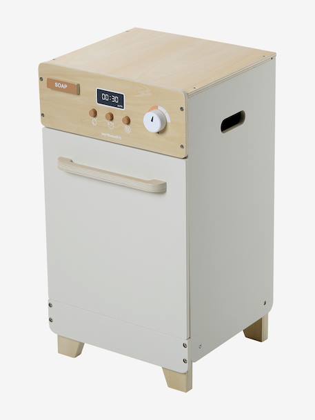 FSC® wooden dishwasher white 