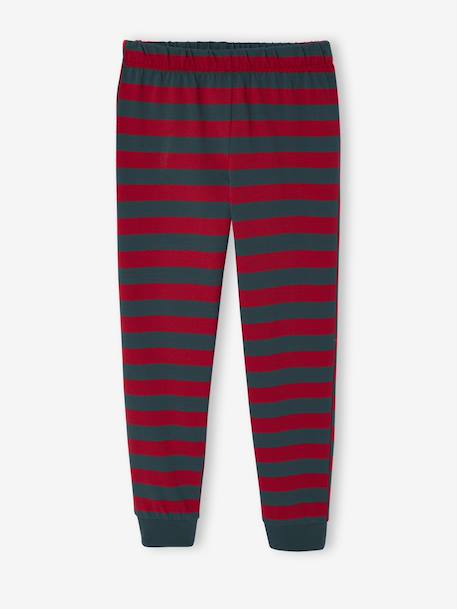 Boys' pyjama and hooded sweatshirt set green 