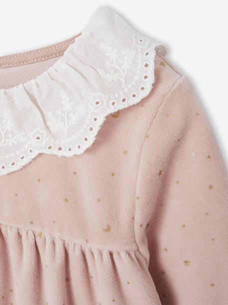 Pyjamas with Sequinned Cape for Girls rosy 