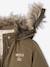 3-in-1 Parka with Hood for Girls black+GREEN DARK SOLID+grey green+khaki+PURPLE MEDIUM SOLID+sage 