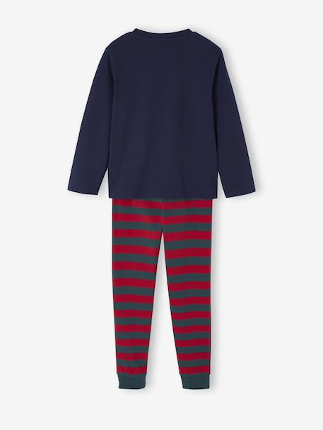 Boys' pyjama and hooded sweatshirt set green 