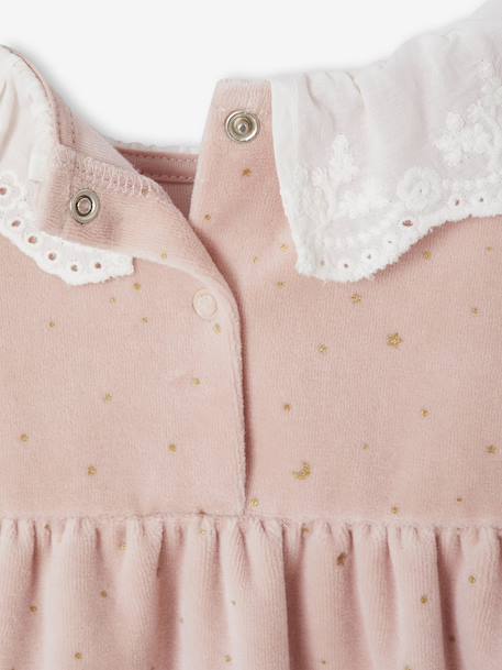 Pyjamas with Sequinned Cape for Girls rosy 