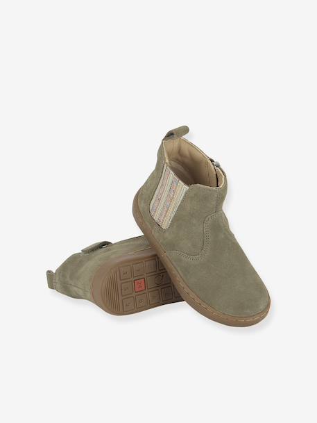 Leather boots Play New Shine SHOO POM® khaki 