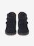 Hook-&-Loop Leather Boots for Boys navy blue 