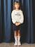 Tennis Club Motif Sweatshirt for Girls ecru 