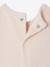 Pack of 2 Velour Sleepsuits for Newborns pale pink 