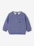 Sweatshirt & Trousers Combo for Babies 6308+marl blue+pale pink 