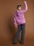 ENVIE DE FRAISE nursing jumper in pearl knit raspberry pink 