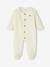 Onesie with Animal or Heart Print for Newborns chocolate+ecru 