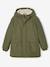 Hooded Sherpa-Lined Parka for Boys black+khaki 