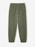 Oversized Fleece Trousers for Boys, JONEN khaki 