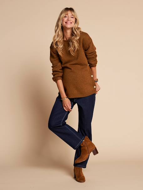 Fancy nursing clothes jumper ENVIE DE FRAISE olive 
