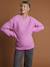 ENVIE DE FRAISE nursing jumper in pearl knit raspberry pink 