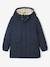 Hooded Sherpa-Lined Parka for Boys black+khaki 