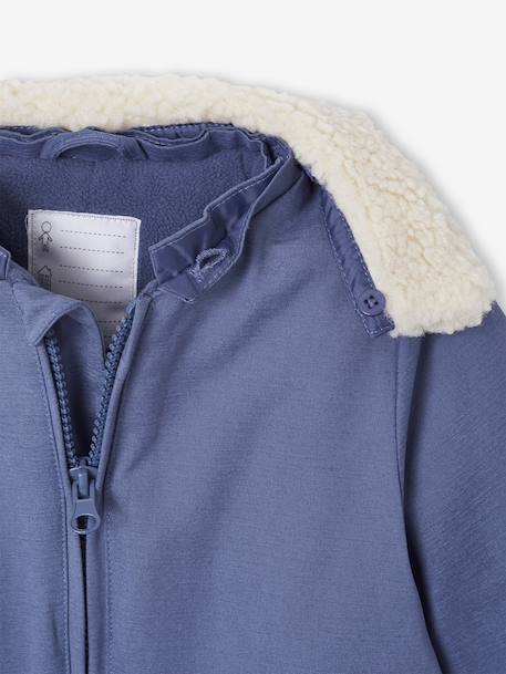 Convertible Pramsuit for Newborns navy blue 