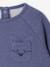 Sweatshirt & Trousers Combo for Babies 6308+marl blue+pale pink 