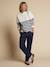 Striped Jumper for Maternity, ENVIE DE FRAISE ecru 