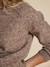 Raglan sleeve nursing jumper with braid ENVIE DE FRAISE beige 