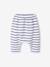 Sweatshirt & Trousers Combo for Babies 6308+marl blue+pale pink 