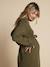 ENVIE DE FRAISE knitted maternity dress green 