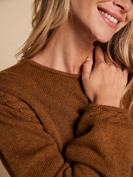 Fancy nursing clothes jumper ENVIE DE FRAISE olive 