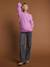 ENVIE DE FRAISE nursing jumper in pearl knit raspberry pink 