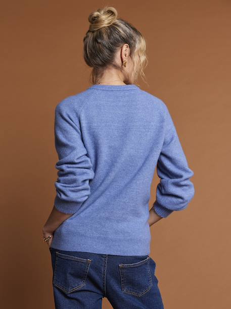 Fancy nursing clothes jumper ENVIE DE FRAISE chambray blue 