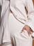 Striped Flannel Pyjamas for Maternity & Nursing, ENVIE DE FRAISE striped pink 