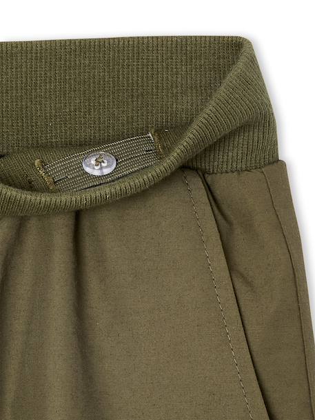 Water-Repellent Utility Trousers for Boys khaki 