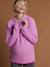 ENVIE DE FRAISE nursing jumper in pearl knit raspberry pink 