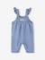 2-Piece Set for Newborns: Denim Dungarees + Bodysuit stone 