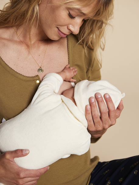 2-Piece Loungewear Set for Maternity & Nursing, ENVIE DE FRAISE olive 