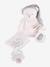 DOUDOU 25 years - SILVER BEAR - Soother clip comforter DOUDOU & COMPAGNIE silver 