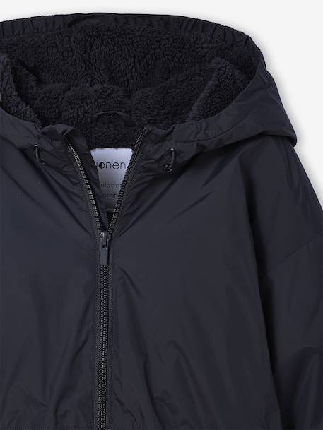 Sherpa-Lined Windcheater, JONEN anthracite 