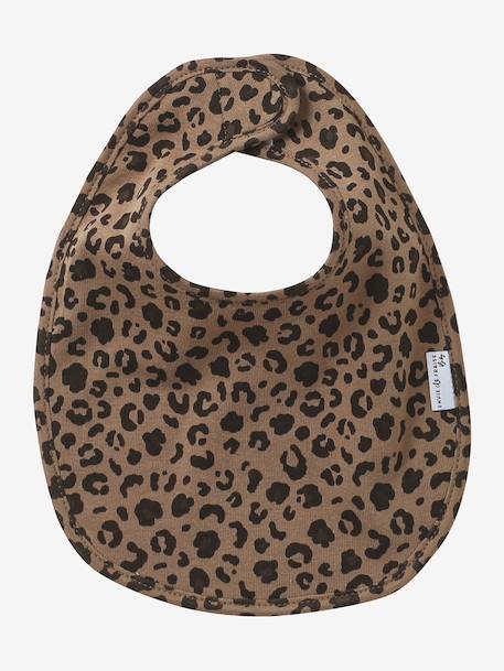 Leopard Bib Set, ENVIE DE FRAISE beige 