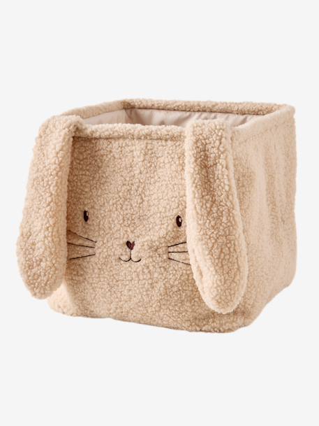 Foldable rabbit storage tub sandy beige 