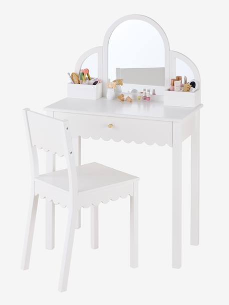 Festoon Dressing Table for Children white 