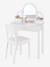 Festoon Dressing Table for Children white 