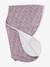 Nursing pillow and cover in cotton muslin and Liberty ENVIE DE FRAISE pale pink 