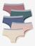 Pack of 5 plain girl's JONEN shorties ecru 