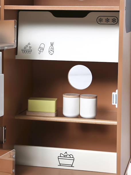 Fridge in FSC® Wood caramel 