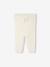 Set of 4 Plain Knit Items for Newborns: Cardigan + Trousers + Booties + Bodysuit ecru 